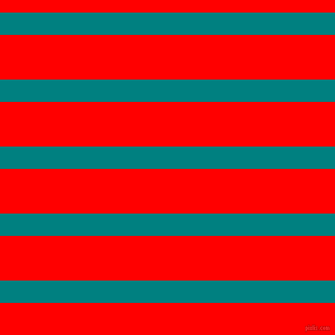 horizontal lines stripes, 32 pixel line width, 64 pixel line spacing, Teal and Red horizontal lines and stripes seamless tileable