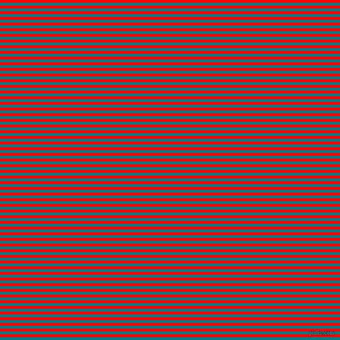horizontal lines stripes, 4 pixel line width, 4 pixel line spacing, Teal and Red horizontal lines and stripes seamless tileable