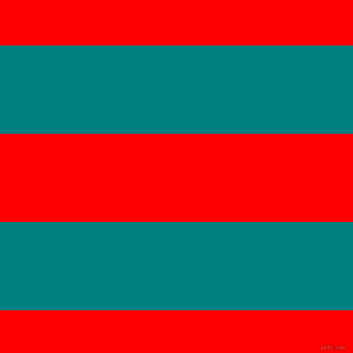 horizontal lines stripes, 128 pixel line width, 128 pixel line spacing, Teal and Red horizontal lines and stripes seamless tileable