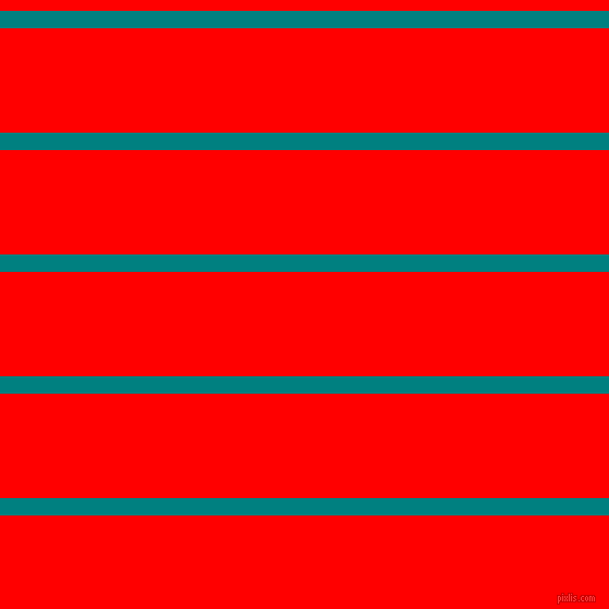 horizontal lines stripes, 16 pixel line width, 96 pixel line spacing, Teal and Red horizontal lines and stripes seamless tileable