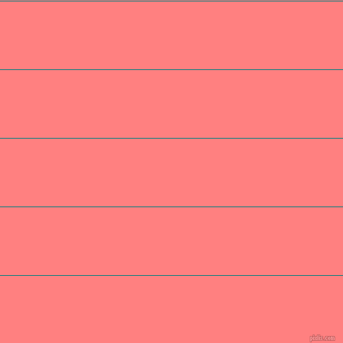 horizontal lines stripes, 1 pixel line width, 96 pixel line spacing, Teal and Salmon horizontal lines and stripes seamless tileable