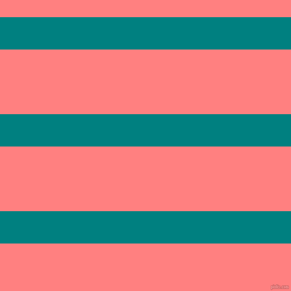 horizontal lines stripes, 64 pixel line width, 128 pixel line spacing, Teal and Salmon horizontal lines and stripes seamless tileable