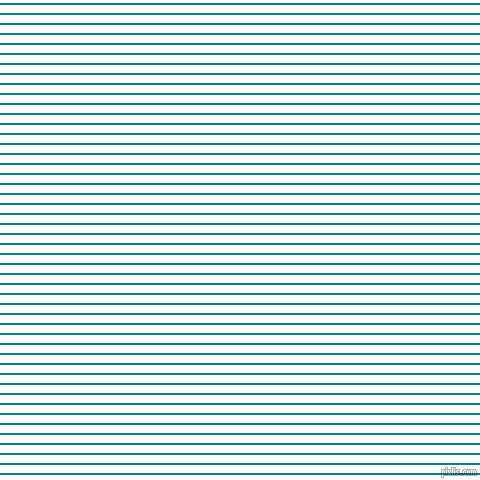 horizontal lines stripes, 2 pixel line width, 8 pixel line spacing, Teal and White horizontal lines and stripes seamless tileable