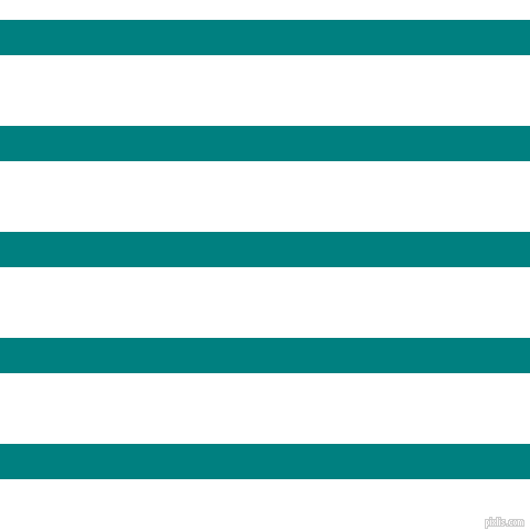horizontal lines stripes, 32 pixel line width, 64 pixel line spacing, Teal and White horizontal lines and stripes seamless tileable