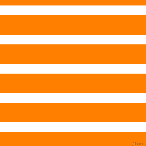 horizontal lines stripes, 32 pixel line width, 64 pixel line spacing, White and Dark Orange horizontal lines and stripes seamless tileable
