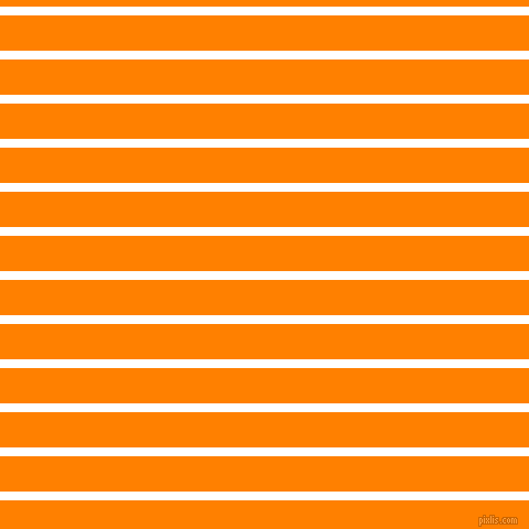 horizontal lines stripes, 8 pixel line width, 32 pixel line spacing, White and Dark Orange horizontal lines and stripes seamless tileable