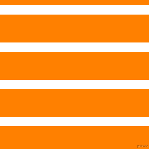 horizontal lines stripes, 32 pixel line width, 96 pixel line spacing, White and Dark Orange horizontal lines and stripes seamless tileable