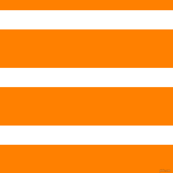 horizontal lines stripes, 64 pixel line width, 128 pixel line spacing, White and Dark Orange horizontal lines and stripes seamless tileable