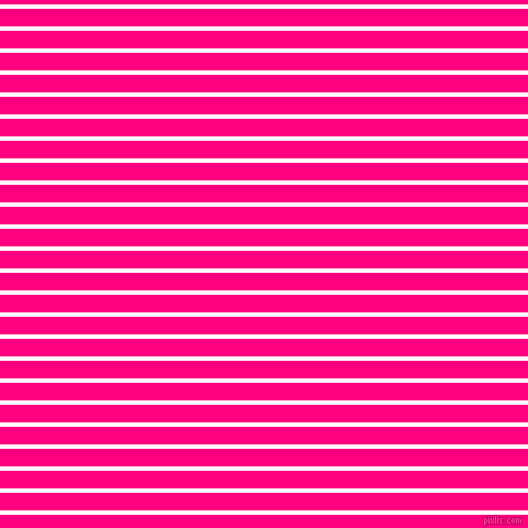 horizontal lines stripes, 4 pixel line width, 16 pixel line spacing, White and Deep Pink horizontal lines and stripes seamless tileable