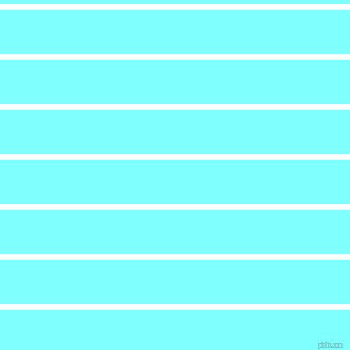 horizontal lines stripes, 8 pixel line width, 64 pixel line spacing, White and Electric Blue horizontal lines and stripes seamless tileable