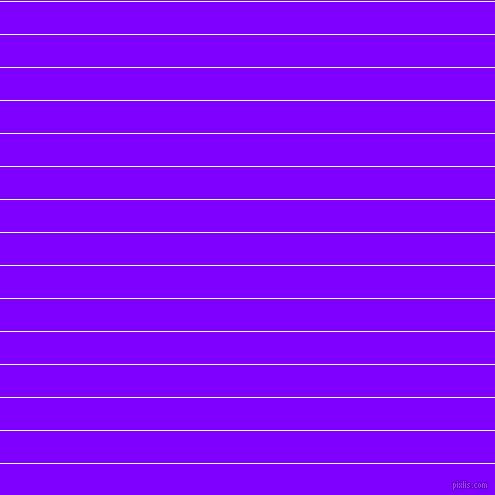 horizontal lines stripes, 1 pixel line width, 32 pixel line spacing, White and Electric Indigo horizontal lines and stripes seamless tileable