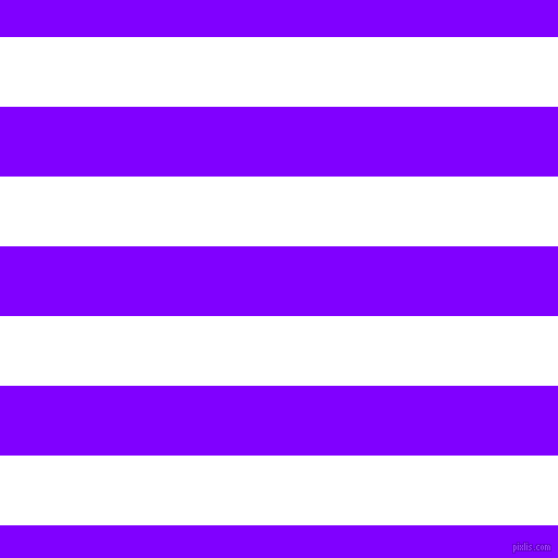 horizontal lines stripes, 64 pixel line width, 64 pixel line spacing, White and Electric Indigo horizontal lines and stripes seamless tileable