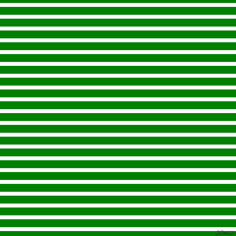 horizontal lines stripes, 8 pixel line width, 16 pixel line spacing, White and Green horizontal lines and stripes seamless tileable