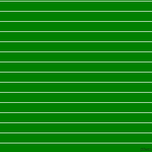 horizontal lines stripes, 2 pixel line width, 32 pixel line spacing, White and Green horizontal lines and stripes seamless tileable