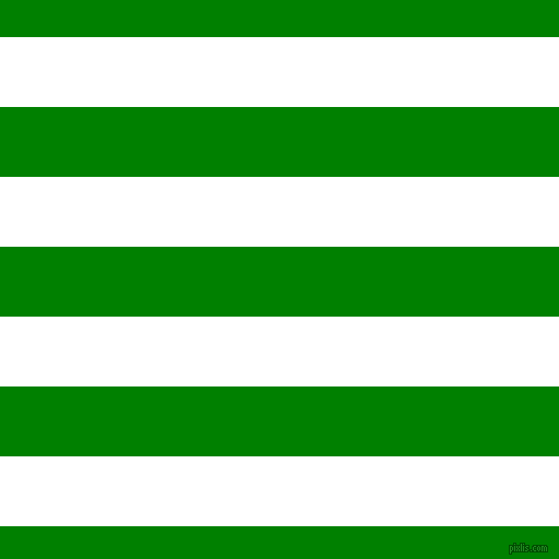 horizontal lines stripes, 64 pixel line width, 64 pixel line spacing, White and Green horizontal lines and stripes seamless tileable