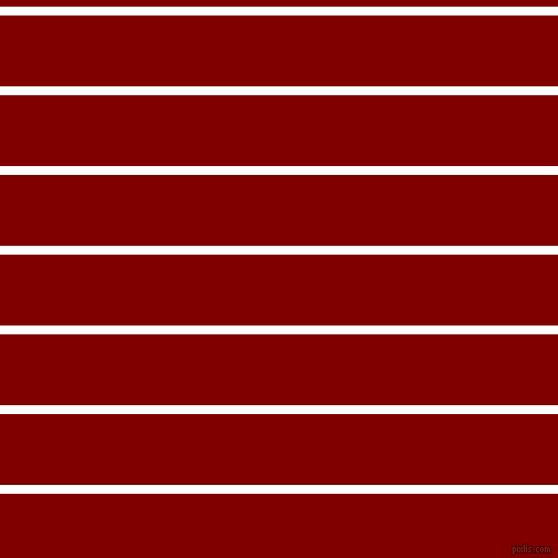horizontal lines stripes, 8 pixel line width, 64 pixel line spacing, White and Maroon horizontal lines and stripes seamless tileable