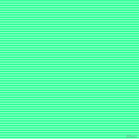horizontal lines stripes, 2 pixel line width, 4 pixel line spacing, White and Spring Green horizontal lines and stripes seamless tileable