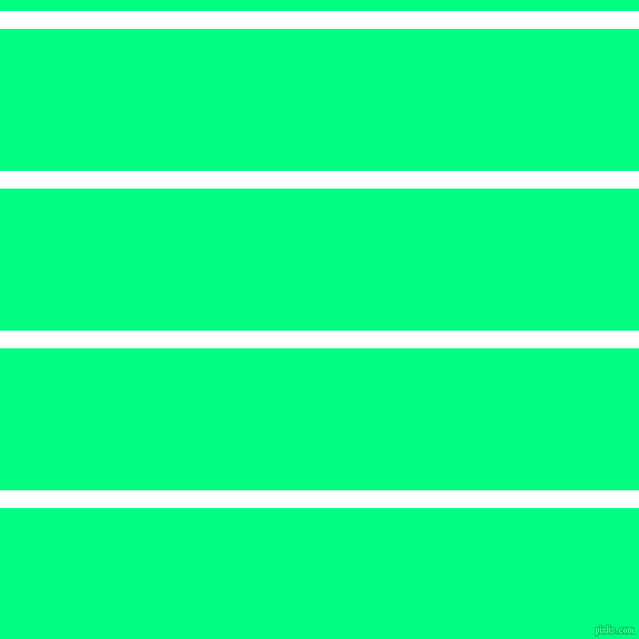 horizontal lines stripes, 16 pixel line width, 128 pixel line spacing, White and Spring Green horizontal lines and stripes seamless tileable