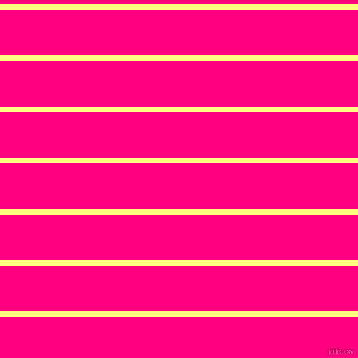 horizontal lines stripes, 8 pixel line width, 64 pixel line spacing, Witch Haze and Deep Pink horizontal lines and stripes seamless tileable