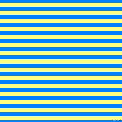 horizontal lines stripes, 16 pixel line width, 16 pixel line spacing, Witch Haze and Dodger Blue horizontal lines and stripes seamless tileable
