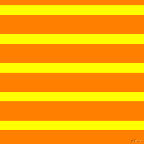horizontal lines stripes, 32 pixel line width, 64 pixel line spacing, Yellow and Dark Orange horizontal lines and stripes seamless tileable