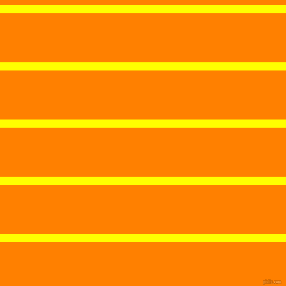 horizontal lines stripes, 16 pixel line width, 96 pixel line spacing, Yellow and Dark Orange horizontal lines and stripes seamless tileable