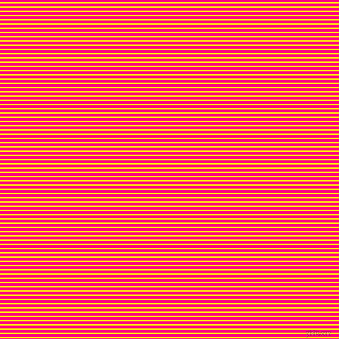 horizontal lines stripes, 2 pixel line width, 4 pixel line spacing, Yellow and Deep Pink horizontal lines and stripes seamless tileable