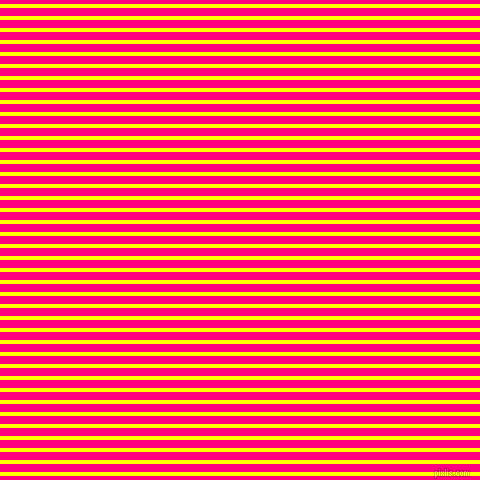 horizontal lines stripes, 4 pixel line width, 8 pixel line spacing, Yellow and Deep Pink horizontal lines and stripes seamless tileable