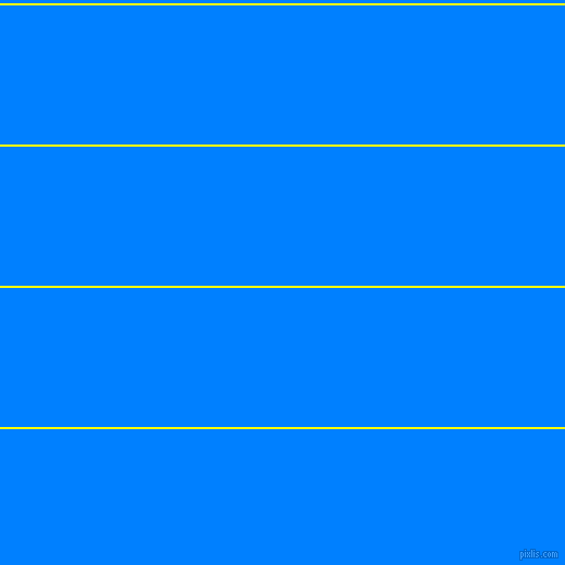 horizontal lines stripes, 2 pixel line width, 128 pixel line spacing, Yellow and Dodger Blue horizontal lines and stripes seamless tileable