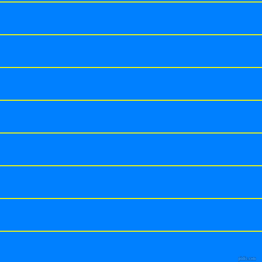 horizontal lines stripes, 2 pixel line width, 64 pixel line spacing, Yellow and Dodger Blue horizontal lines and stripes seamless tileable
