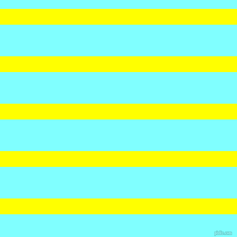 horizontal lines stripes, 32 pixel line width, 64 pixel line spacing, Yellow and Electric Blue horizontal lines and stripes seamless tileable