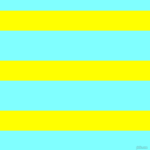 horizontal lines stripes, 64 pixel line width, 96 pixel line spacing, Yellow and Electric Blue horizontal lines and stripes seamless tileable