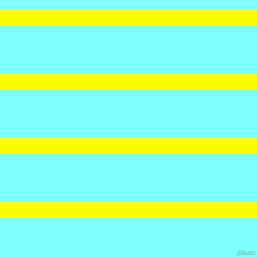 horizontal lines stripes, 32 pixel line width, 96 pixel line spacing, Yellow and Electric Blue horizontal lines and stripes seamless tileable