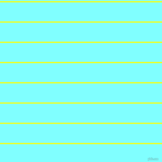 horizontal lines stripes, 4 pixel line width, 64 pixel line spacing, Yellow and Electric Blue horizontal lines and stripes seamless tileable