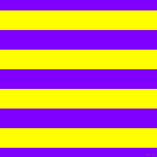 horizontal lines stripes, 64 pixel line width, 64 pixel line spacing, Yellow and Electric Indigo horizontal lines and stripes seamless tileable