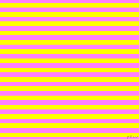 horizontal lines stripes, 16 pixel line width, 16 pixel line spacing, Yellow and Fuchsia Pink horizontal lines and stripes seamless tileable