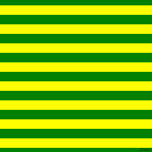horizontal lines stripes, 32 pixel line width, 32 pixel line spacing, Yellow and Green horizontal lines and stripes seamless tileable