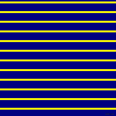 horizontal lines stripes, 8 pixel line width, 32 pixel line spacing, Yellow and Navy horizontal lines and stripes seamless tileable