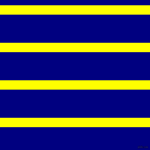 horizontal lines stripes, 32 pixel line width, 96 pixel line spacing, Yellow and Navy horizontal lines and stripes seamless tileable