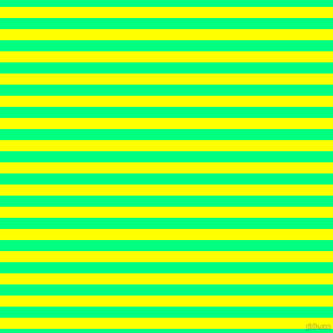 horizontal lines stripes, 16 pixel line width, 16 pixel line spacing, Yellow and Spring Green horizontal lines and stripes seamless tileable