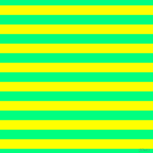 horizontal lines stripes, 32 pixel line width, 32 pixel line spacing, Yellow and Spring Green horizontal lines and stripes seamless tileable