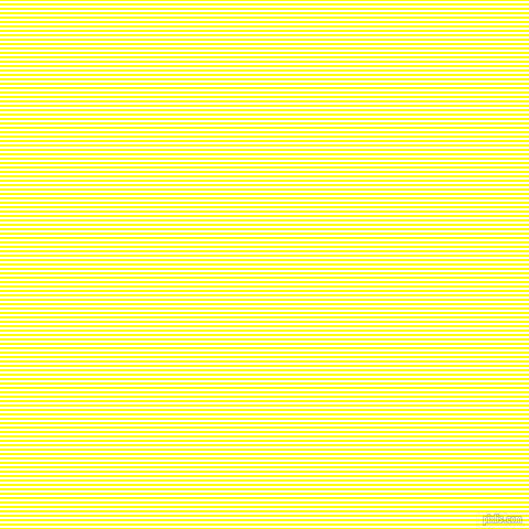 horizontal lines stripes, 2 pixel line width, 2 pixel line spacing, Yellow and White horizontal lines and stripes seamless tileable