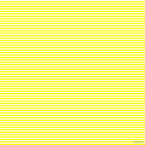 horizontal lines stripes, 4 pixel line width, 4 pixel line spacing, Yellow and White horizontal lines and stripes seamless tileable