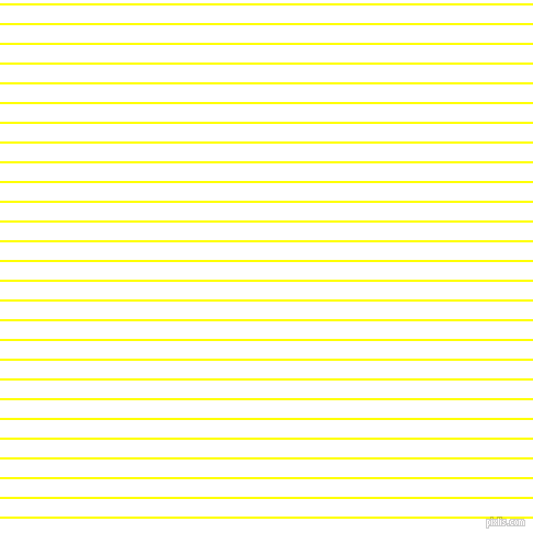 horizontal lines stripes, 2 pixel line width, 16 pixel line spacing, Yellow and White horizontal lines and stripes seamless tileable