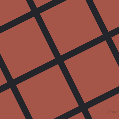 27/117 degree angle diagonal checkered chequered lines, 22 pixel line width, 162 pixel square size, plaid checkered seamless tileable