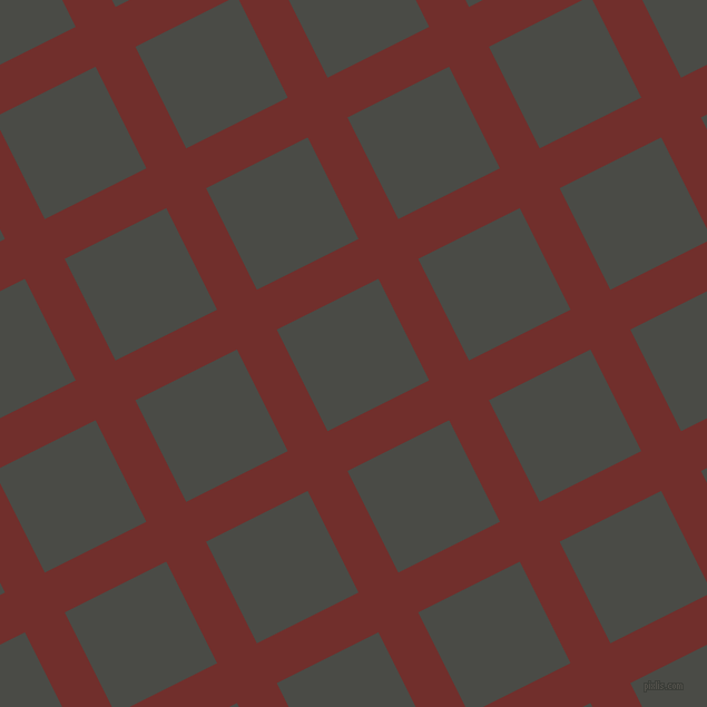 27/117 degree angle diagonal checkered chequered lines, 40 pixel lines width, 102 pixel square size, plaid checkered seamless tileable