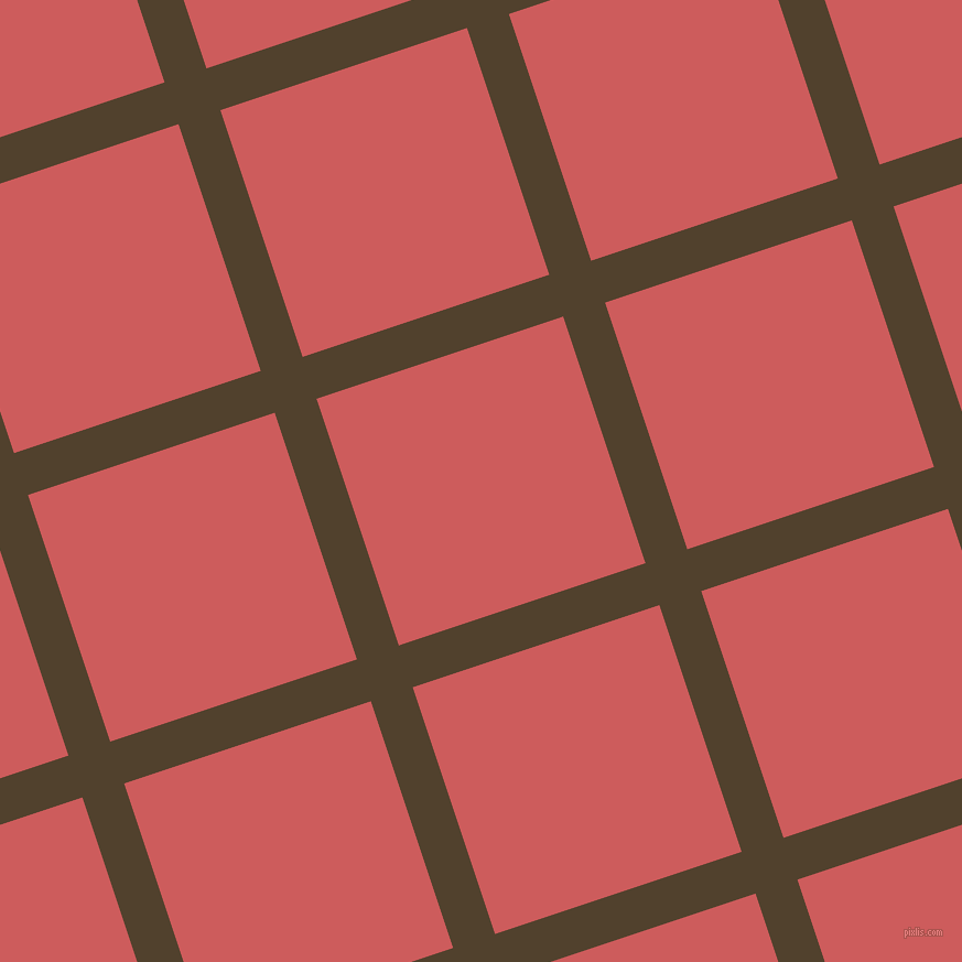 18/108 degree angle diagonal checkered chequered lines, 40 pixel line width, 236 pixel square size, plaid checkered seamless tileable