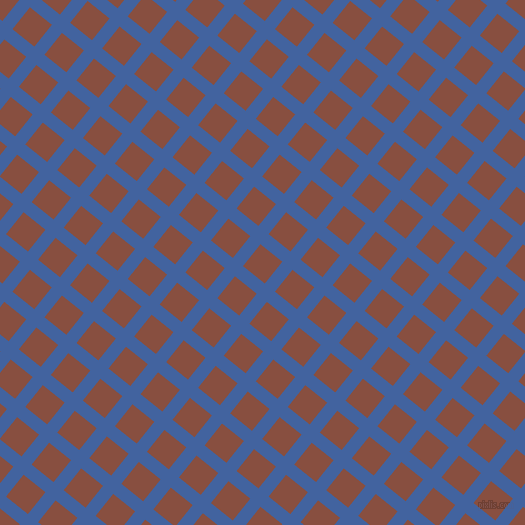 51/141 degree angle diagonal checkered chequered lines, 13 pixel line width, 28 pixel square size, plaid checkered seamless tileable