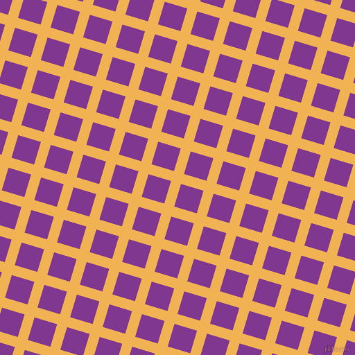 73/163 degree angle diagonal checkered chequered lines, 15 pixel lines width, 34 pixel square size, plaid checkered seamless tileable