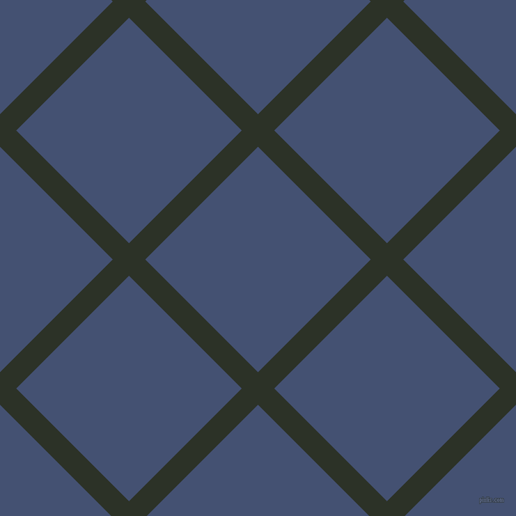 45/135 degree angle diagonal checkered chequered lines, 33 pixel lines width, 229 pixel square size, plaid checkered seamless tileable